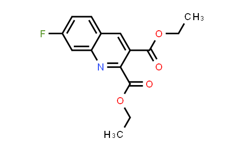 Diethyl 7-fluoro-2,3-quinolinedicarboxylate