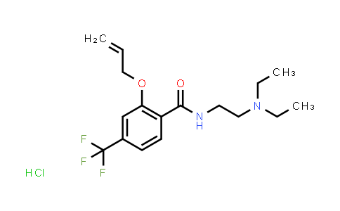 N-(2-Diethylaminoethyl)-2-Prop-2-Enoxy-4-(Trifluoromethyl)Benzamide Hydrochloride