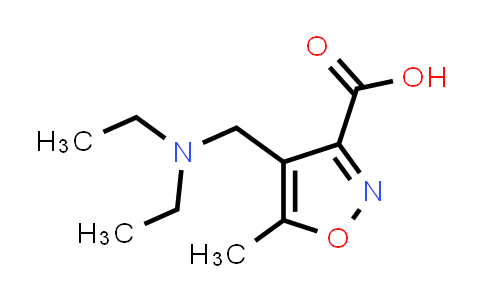 4-[(Diethylamino)methyl]-5-methylisoxazole-3-carboxylic acid