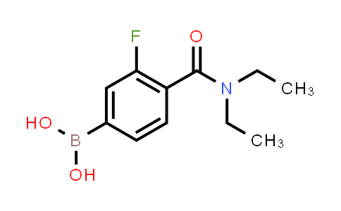 [4-(diethylcarbamoyl)-3-fluorophenyl]boronic Acid
