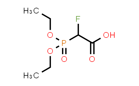 2-Diethylphosphono-2-fluoroacetic acid