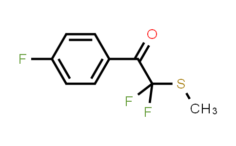 2,2-Difluoro-1-(4-Fluorophenyl)-2-(Methylsulfanyl)Ethanone