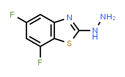 5,7-Difluoro-2-hydrazino-1,3-benzothiazole