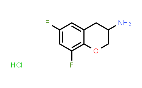 6,8-Difluoro-3-chromanamine hydrochloride (1:1)