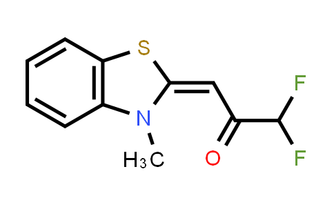(3E)-1,1-Difluoro-3-(3-Methyl-1,3-Benzothiazol-2(3H)-Ylidene)Acetone