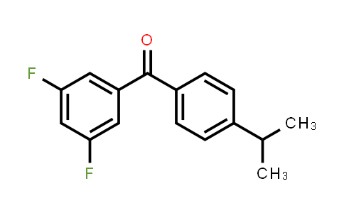 3,5-Difluoro-4'-Iso-Propylbenzophenone
