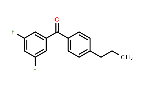 3,5-Difluoro-4'-n-Propylbenzophenone