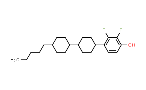 2,3-Difluoro-4-(4'-pentyl[1,1'-bicyclohexyl]-4-yl)phenol