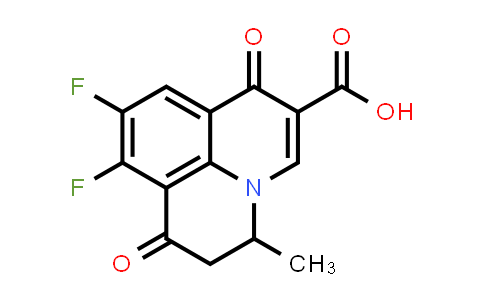 8,9-Difluoro-5-Methyl-1,7-Dioxo-6,7-Dihydro-1H,5H-Pyrido[3,2,1-ij]Quinoline-2-Carboxylic Acid