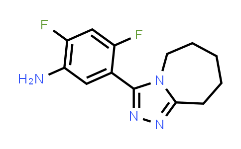 2,4-Difluoro-5-(6,7,8,9-tetrahydro-5H-[1,2,4]triazolo[4,3-A]azepin-3-yl)aniline