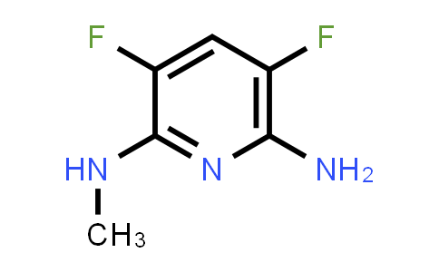 3,5-Difluoro-N-Methyl-2,6-Pyridinediamine