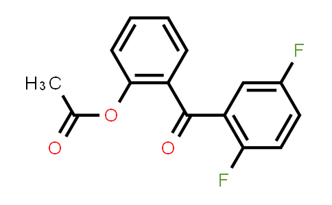 2-(2,5-Difluorobenzoyl)phenyl acetate