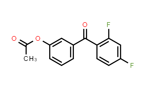 3-(2,4-Difluorobenzoyl)phenyl acetate