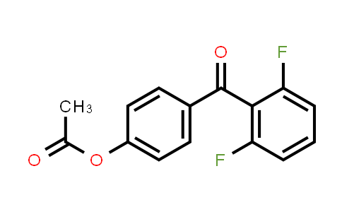4-(2,6-Difluorobenzoyl)phenyl acetate