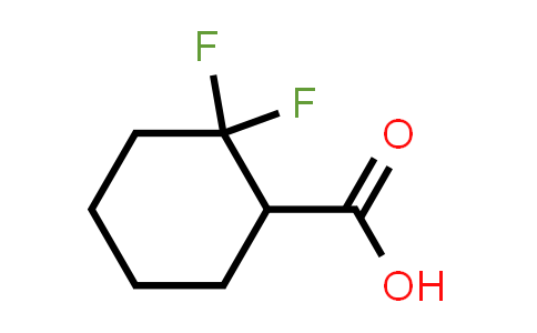 2,2-Difluorocyclohexane-1-carboxylic acid