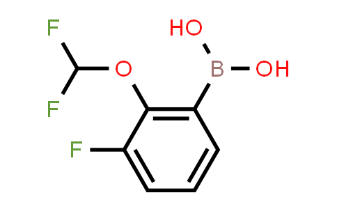 [2-(Difluoromethoxy)-3-fluorophenyl]boronic acid