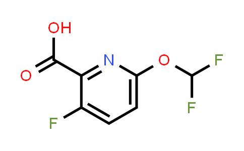 6-(Difluoromethoxy)-3-fluoropyridine-2-carboxylic acid