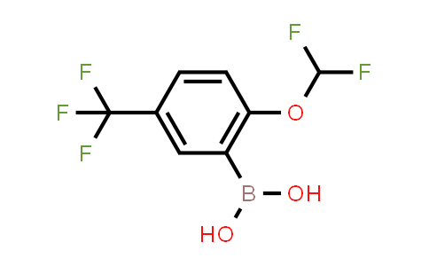 [2-(Difluoromethoxy)-5-(trifluoromethyl)phenyl]boronic acid