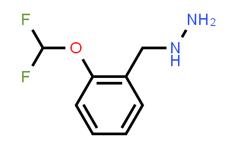 [2-(Difluoromethoxy)benzyl]hydrazine