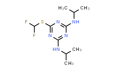 6-(Difluoromethylsulfanyl)-N,N'-Di(Propan-2-Yl)-1,3,5-Triazine-2,4-Diamine