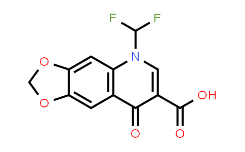 5-(Difluoromethyl)-8-oxo-5,8-dihydro[1,3]dioxolo[4,5-g]quinoline-7-carboxylic acid