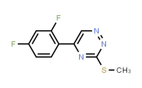 5-(2,4-Difluorophenyl)-3-Methylthio-1,2,4-Triazine