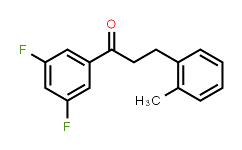 1-(3,5-Difluorophenyl)-3-(2-methylphenyl)-1-propanone