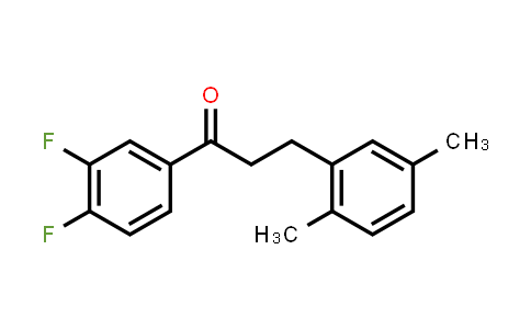 1-(3,4-Difluorophenyl)-3-(2,5-dimethylphenyl)-1-propanone