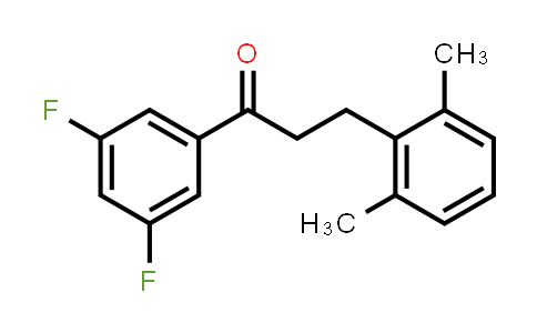 1-(3,5-Difluorophenyl)-3-(2,6-dimethylphenyl)-1-propanone