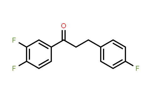 1-(3,4-Difluorophenyl)-3-(4-fluorophenyl)-1-propanone