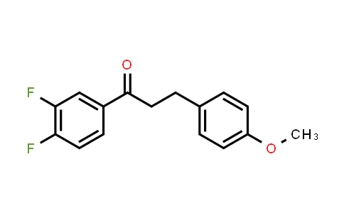 1-(3,4-Difluorophenyl)-3-(4-methoxyphenyl)-1-propanone