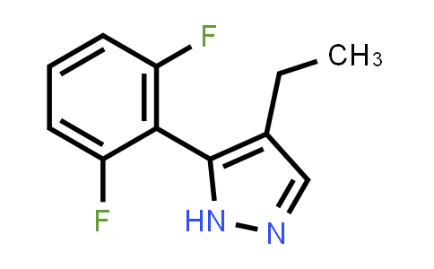 5-(2,6-Difluorophenyl)-4-Ethyl-1H-Pyrazole
