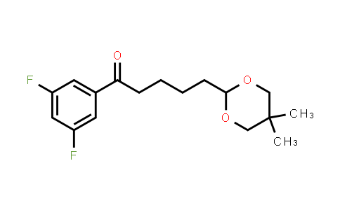 1-(3,5-Difluorophenyl)-5-(5,5-dimethyl-1,3-dioxan-2-yl)-1-pentanone