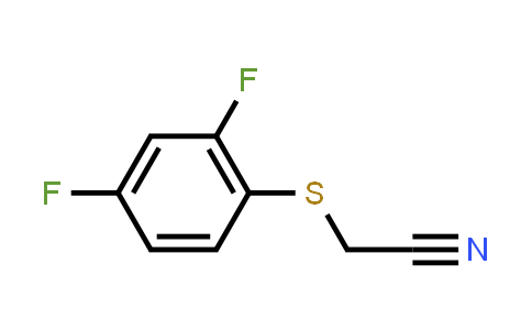 [(2,4-Difluorophenyl)Sulfanyl]Acetonitrile