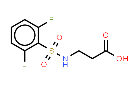 n-[(2,6-difluorophenyl)sulfonyl]-beta-alanine