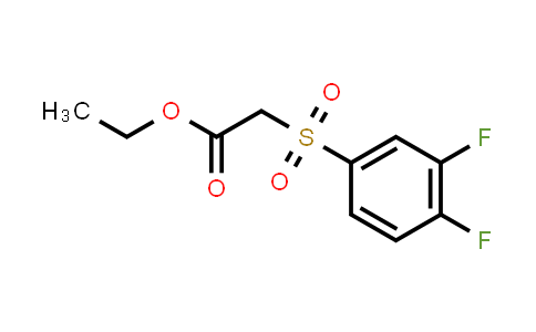 2-[(3,4-Difluorophenyl)sulfonyl]acetic acid ethyl ester