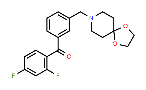 (2,4-Difluorophenyl)[3-(1,4-dioxa-8-azaspiro[4.5]dec-8-ylmethyl)phenyl]methanone