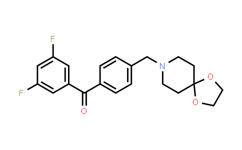 (3,5-Difluorophenyl)[4-(1,4-dioxa-8-azaspiro[4.5]dec-8-ylmethyl)phenyl]methanone