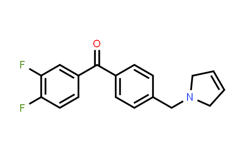 (3,4-Difluorophenyl)[4-(2,5-dihydro-1H-pyrrol-1-ylmethyl)phenyl]methanone