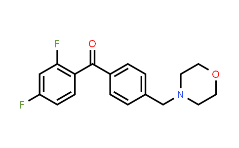 (2,4-Difluorophenyl)[4-(4-morpholinylmethyl)phenyl]methanone