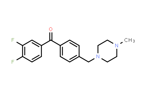 (3,4-Difluorophenyl){4-[(4-methyl-1-piperazinyl)methyl]phenyl}methanone