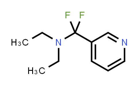 N-[Difluoro(3-pyridinyl)methyl]-N-ethylethanamine
