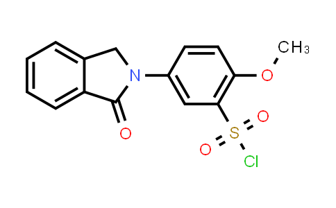 5-(1,3-Dihydro-1-oxo-2H-isoindol-2-yl)-2-methoxybenzenesulfonyl chloride