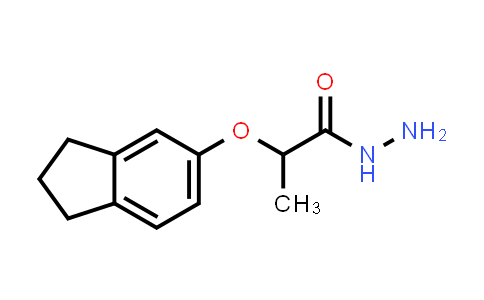 2-(2,3-Dihydro-1H-inden-5-yloxy)propanohydrazide