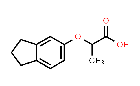 2-(2,3-Dihydro-1H-inden-5-yloxy)propanoic acid