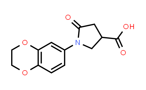 1-(2,3-Dihydro-1,4-benzodioxin-6-yl)-5-oxopyrrolidine-3-carboxylic acid