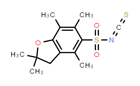 2,3-Dihydro-2,2,4,6,7-pentamethyl-5-benzofuransulfonyl isothiocyanate