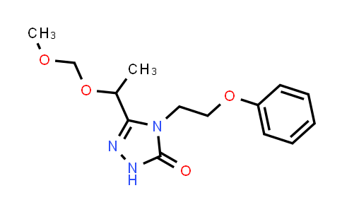 2,4-Dihydro-5-[1-(methoxymethoxy)ethyl]-4-(2-phenoxyethyl)-3H-1,2,4-triazol-3-one