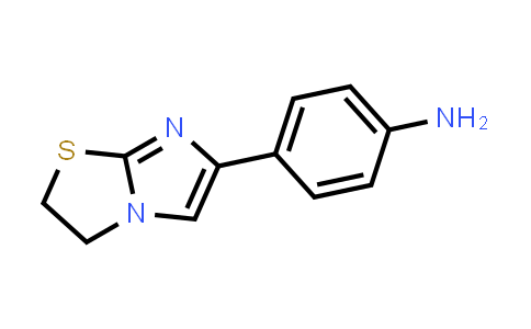 4-(2,3-Dihydroimidazo[2,1-b][1,3]thiazol-6-yl)aniline
