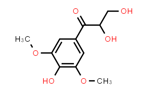 2,3-Dihydroxy-1-(4-hydroxy-3,5-dimethoxyphenyl)propan-1-one